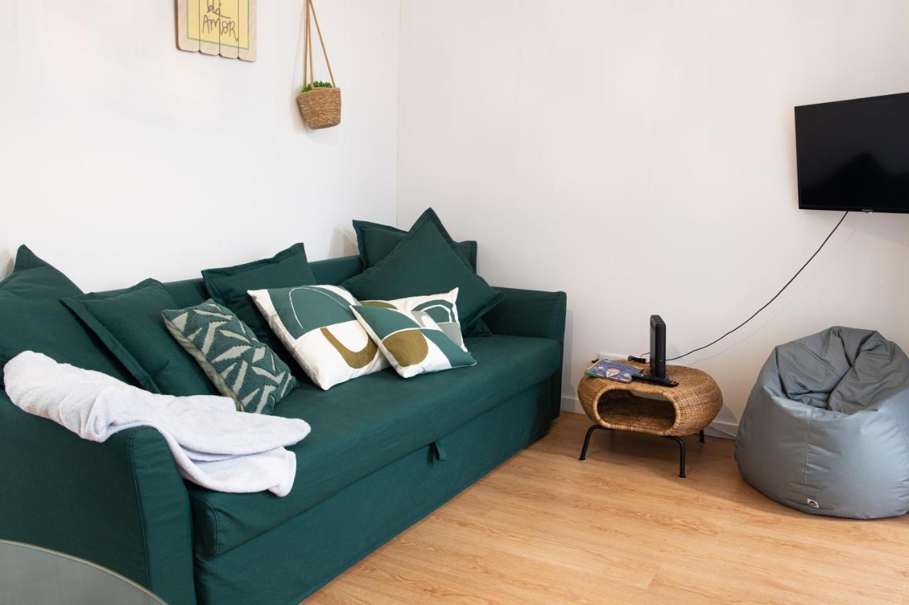 Charming 1 Bedroom Apartment W/ Terrace Near Belem Lisbon Luaran gambar